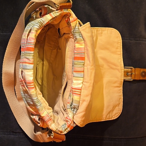 Fossil Crossbody Multi Stripe Small Messenger - Picture 3 of 4